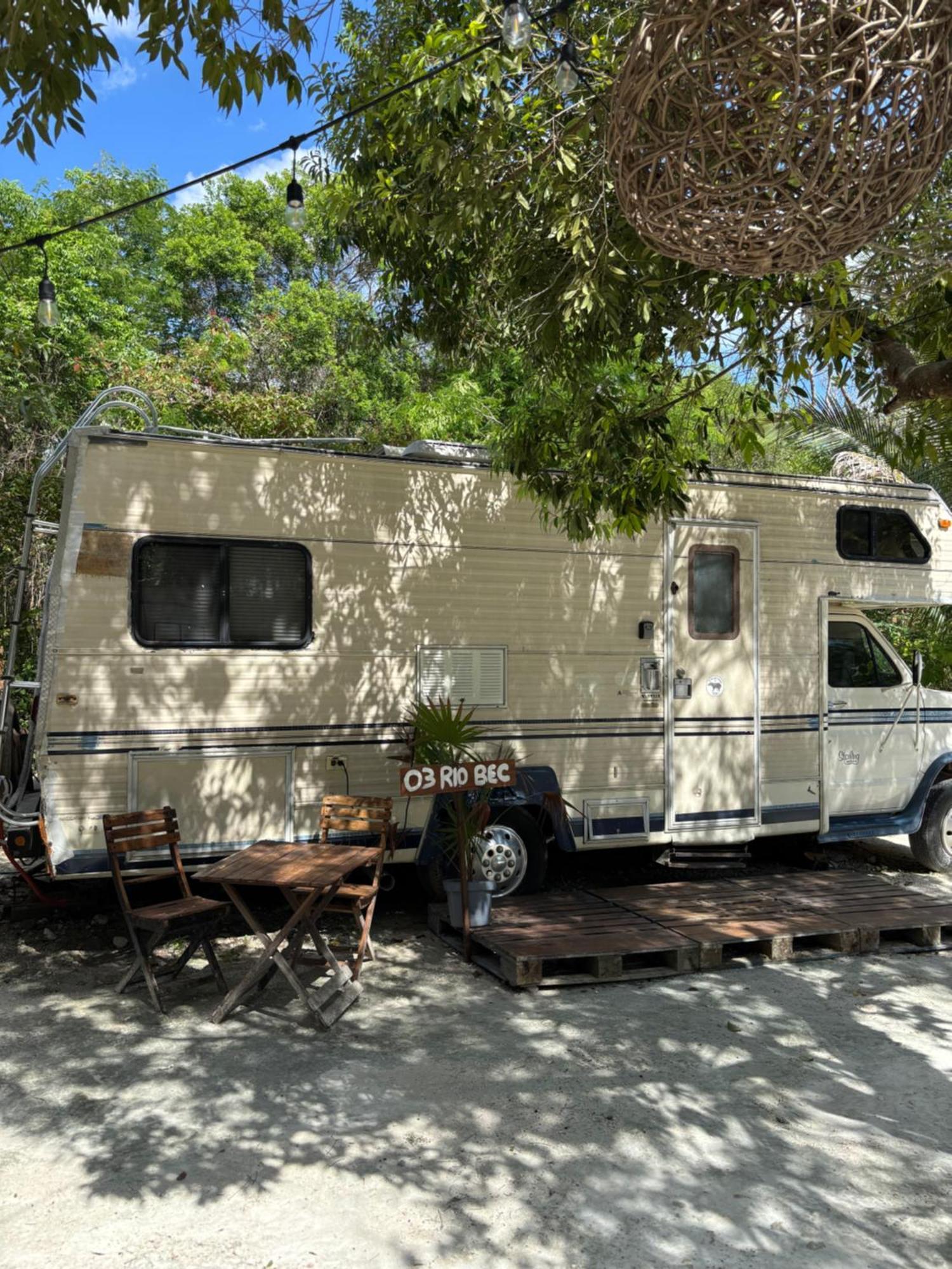 Momotoh Camper Hotel Xpujil Exterior foto